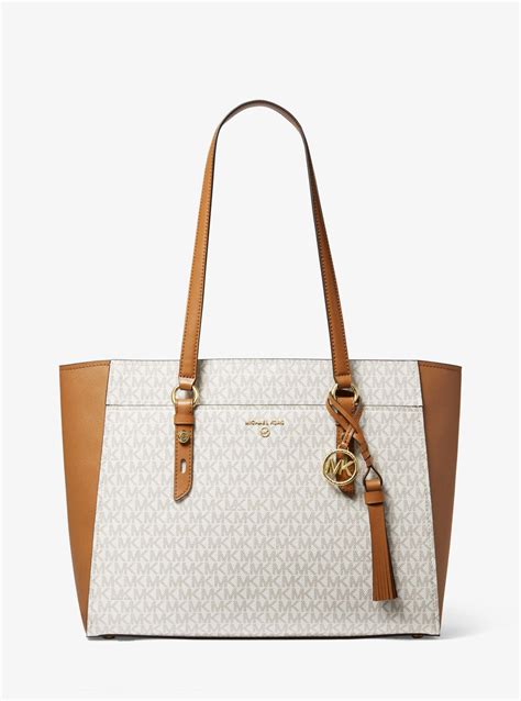 michael kors sullivan monogram crossbody|Sullivan Large Logo Tote Bag .